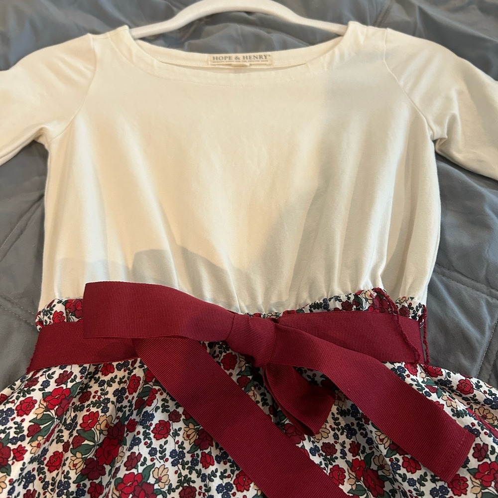 H&H pretty Holiday Floral Dress